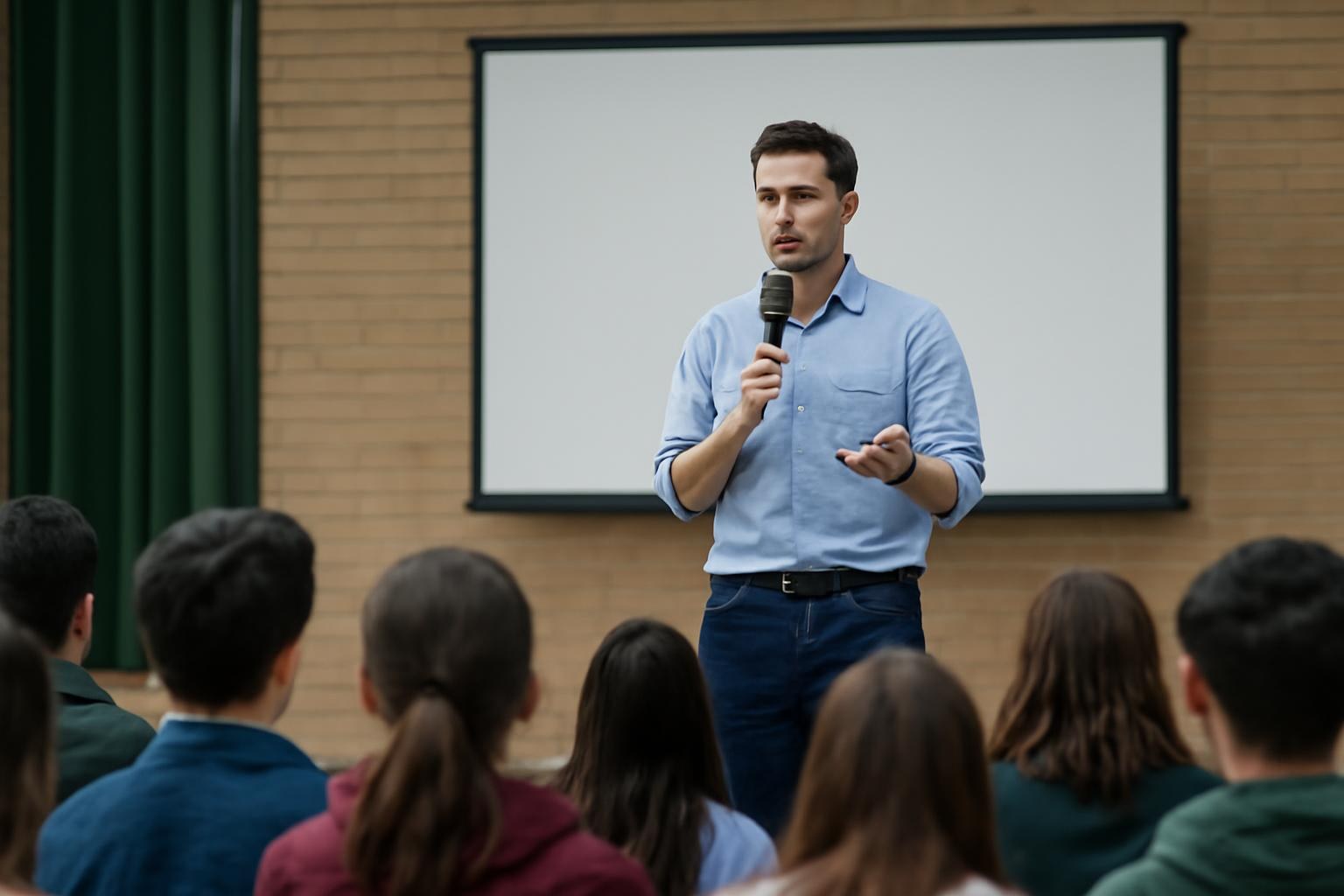 A Health Talk at Our School