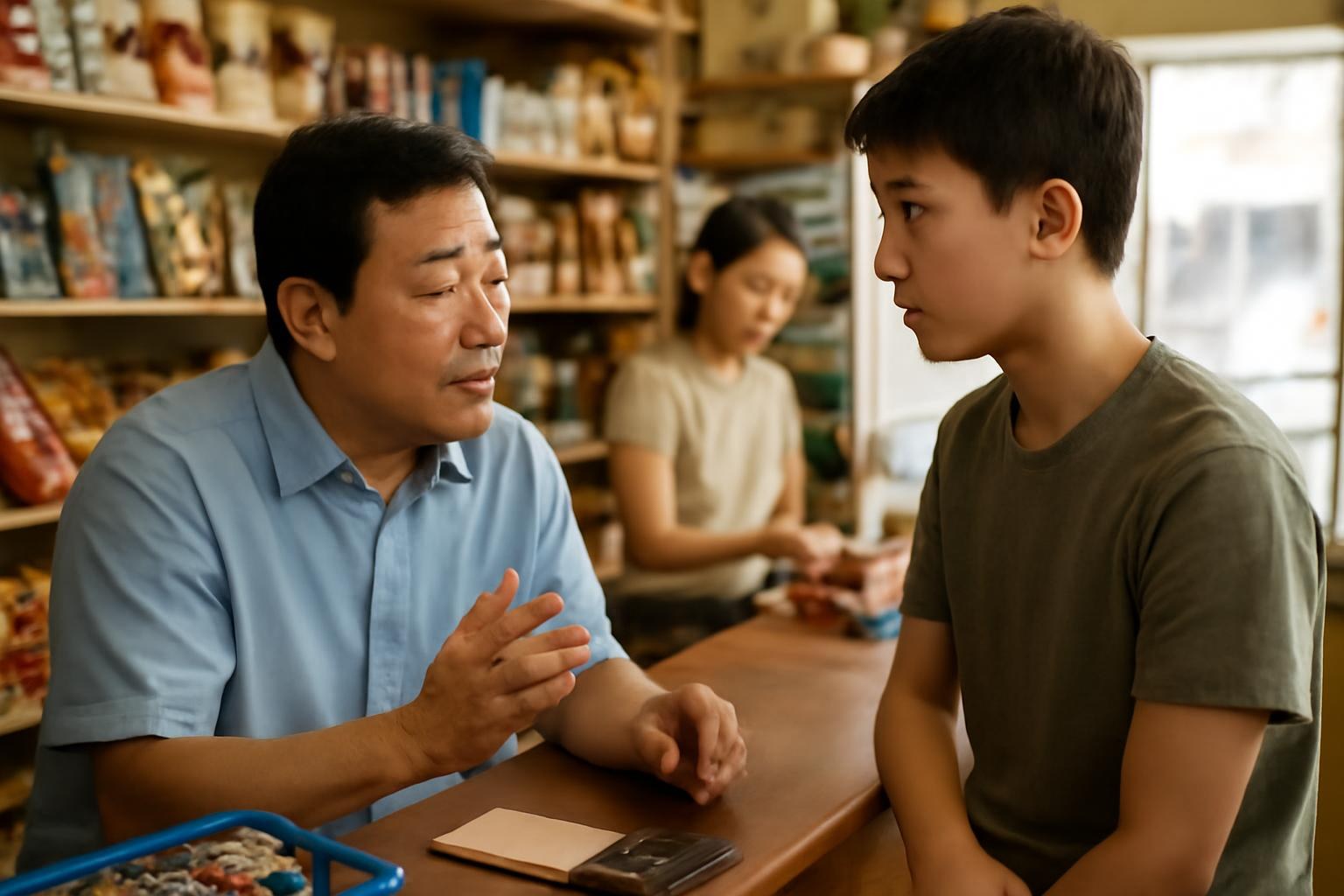 Dad's Small Shop: A Business Lesson