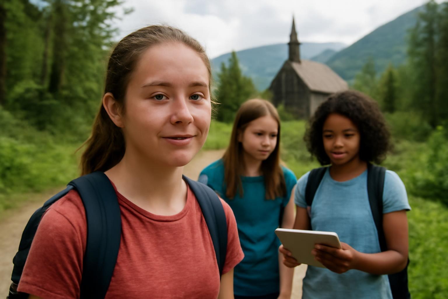 A Summer Camp in the Mountains
