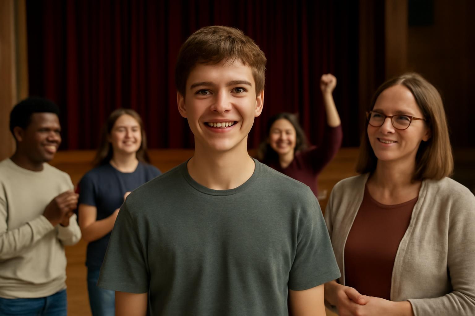 A Big Night at the School Theatre