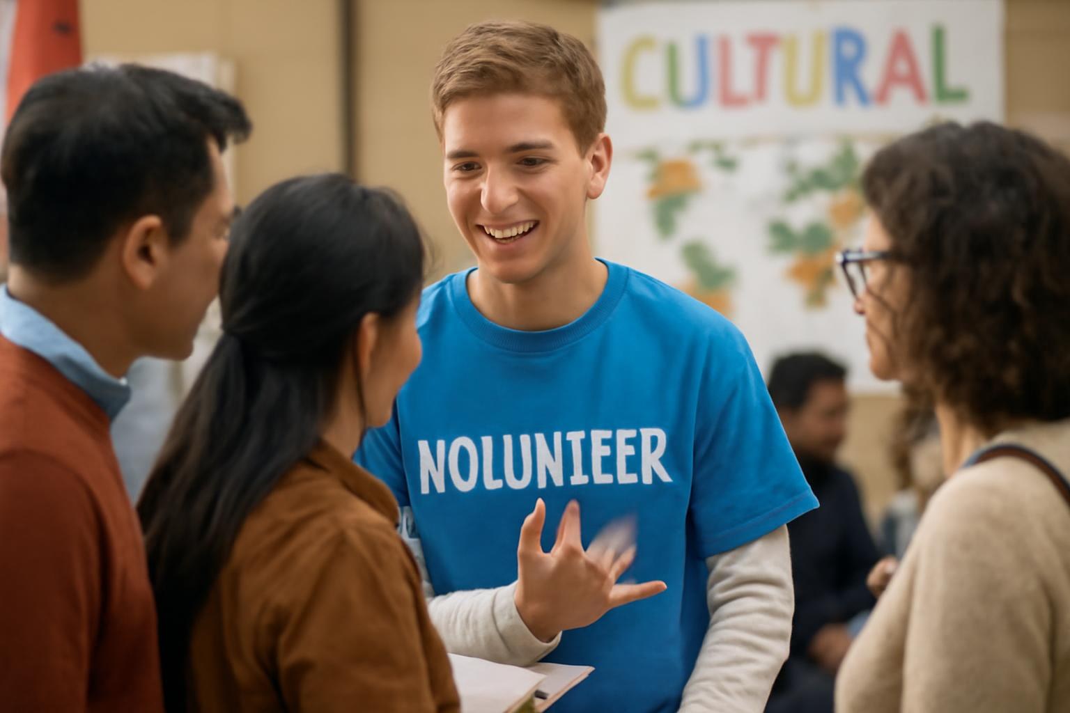A Volunteer Day to Remember: The School Cultural Fair
