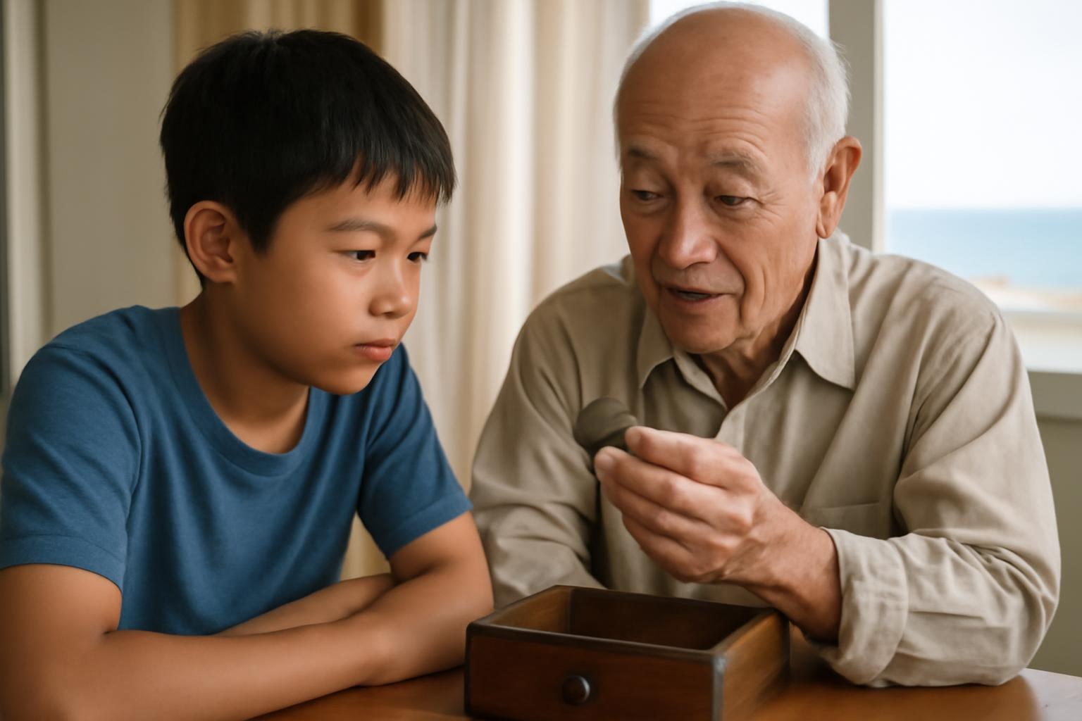 A Weekend of Lessons at Grandpa Lin's House