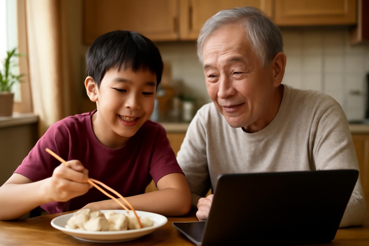 A Special Afternoon with Grandpa