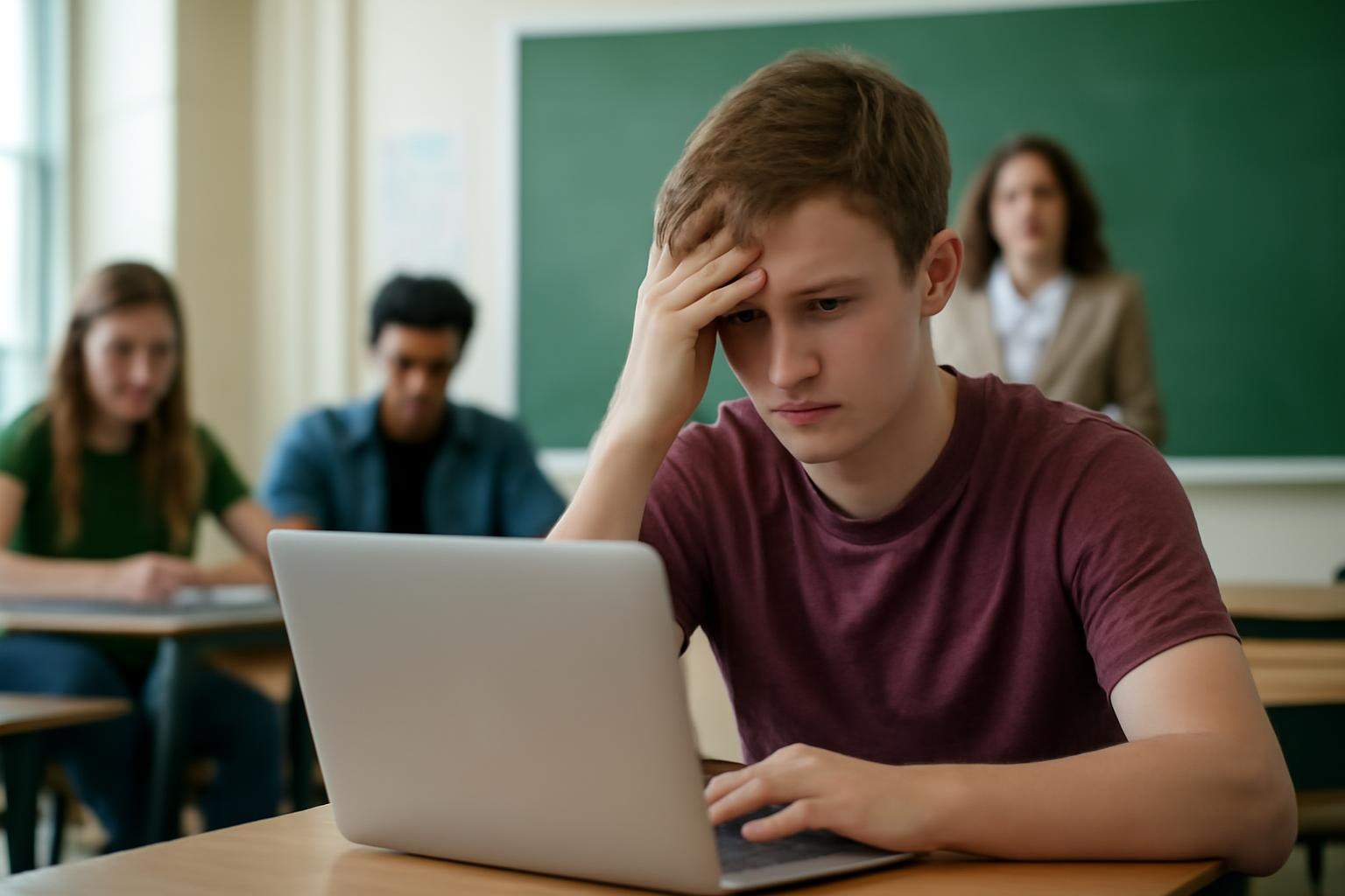 Signal Lost: A Tech Incident at Maple High