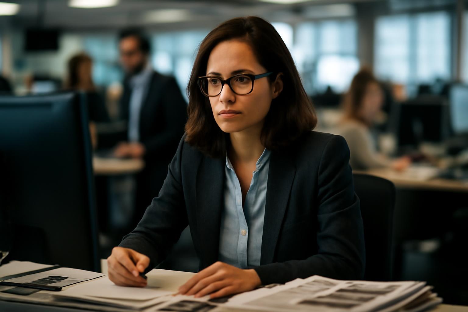 When Every Tick Counts: Life Inside a Busy Newsroom