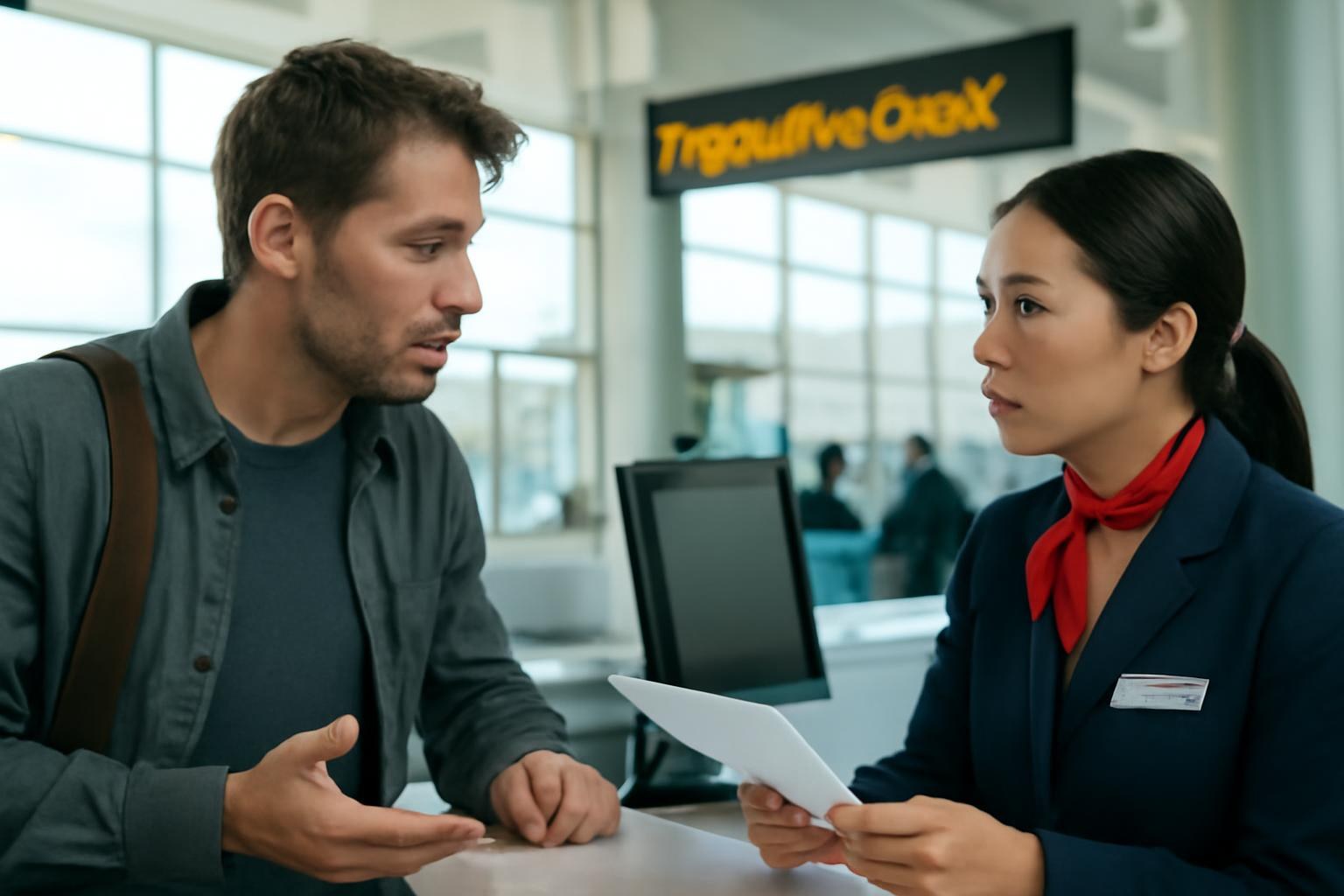 Missed Connection: Rebooking at the Transfer Desk