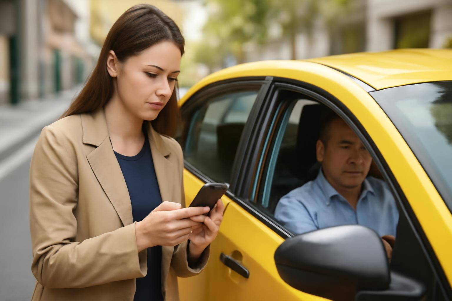 Taking a Taxi with a Ride-Hailing App