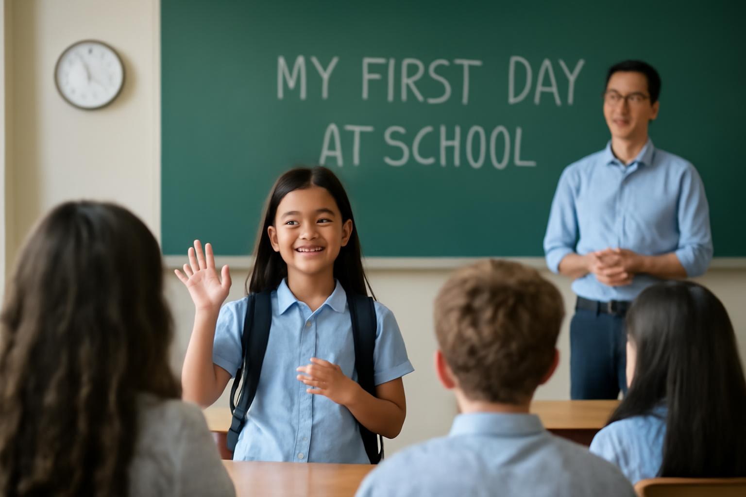 My First Day at School: Nice to Meet You!