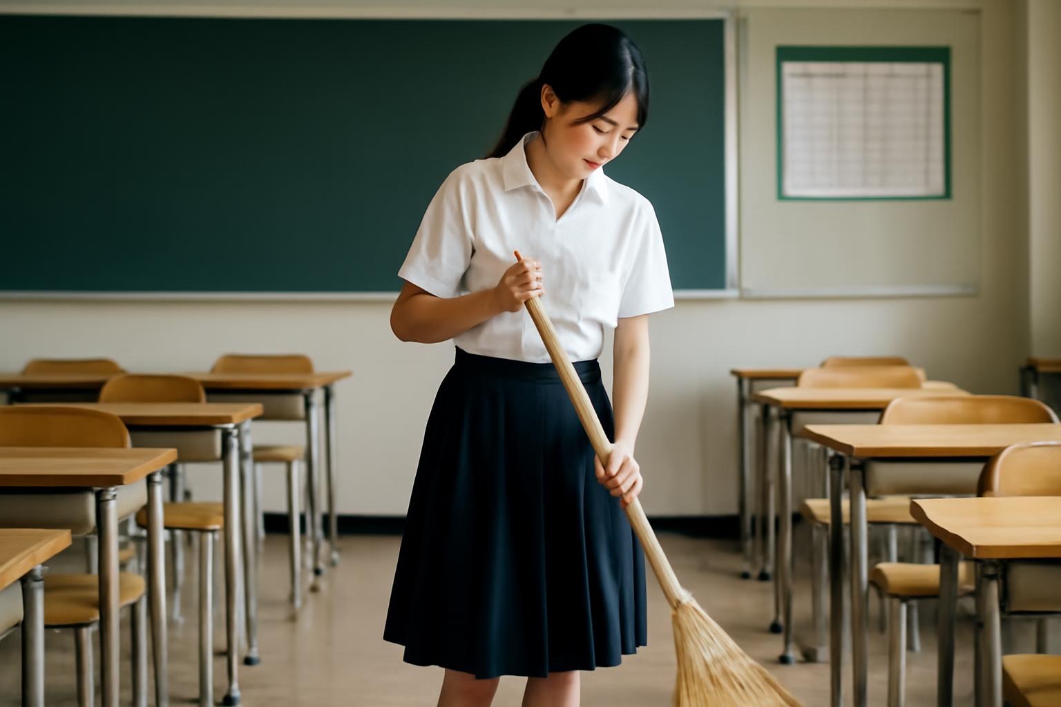 This Classroom Is Cleaned Every Day